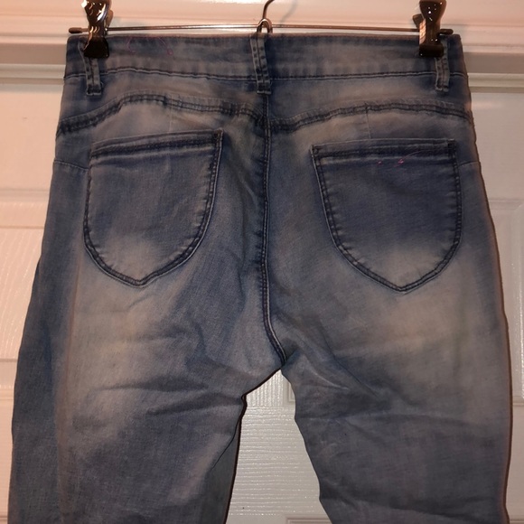 (Kind of acid wash?) jeans, booty lift!! - Picture 3 of 3